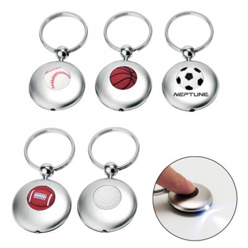 Sports Keychains Custom Logo Key Tags